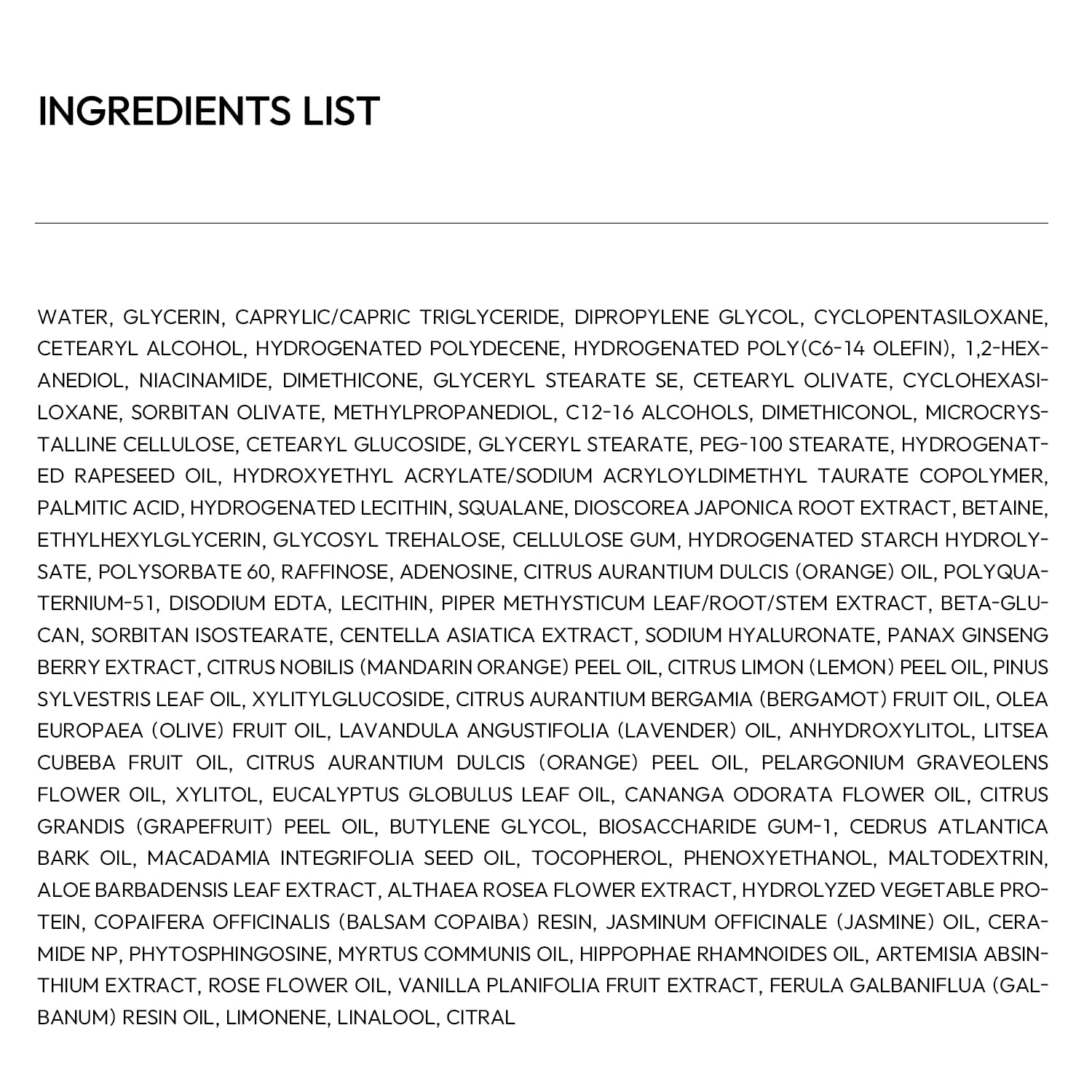 Intensive Moisturizing Cream for Extremely Dry Skin, Eczema Cream. Korean Skin Care, Anti-itch, Barrier repair. Niacinamide Cream, Hyaluronic Acid, Ceramide, Glycerin, Tocopherol.